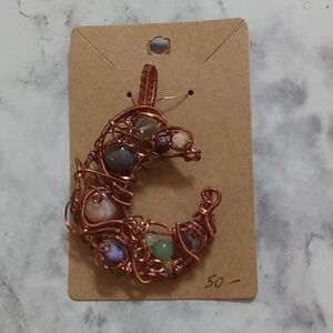Hand Crafted Wired Pendant